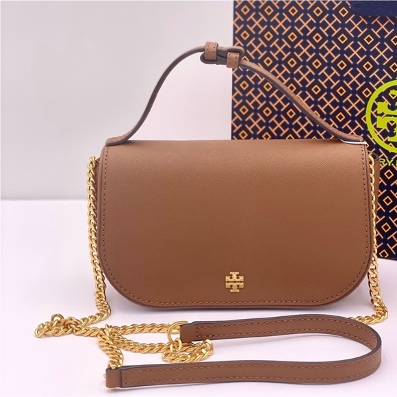 Tory Burch Handbags - Tory Burch Emerson Top Handle Crossbody Purse Bag